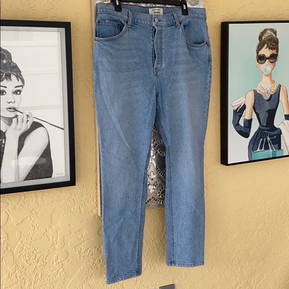 REFORMATION- Light Blue Jeans